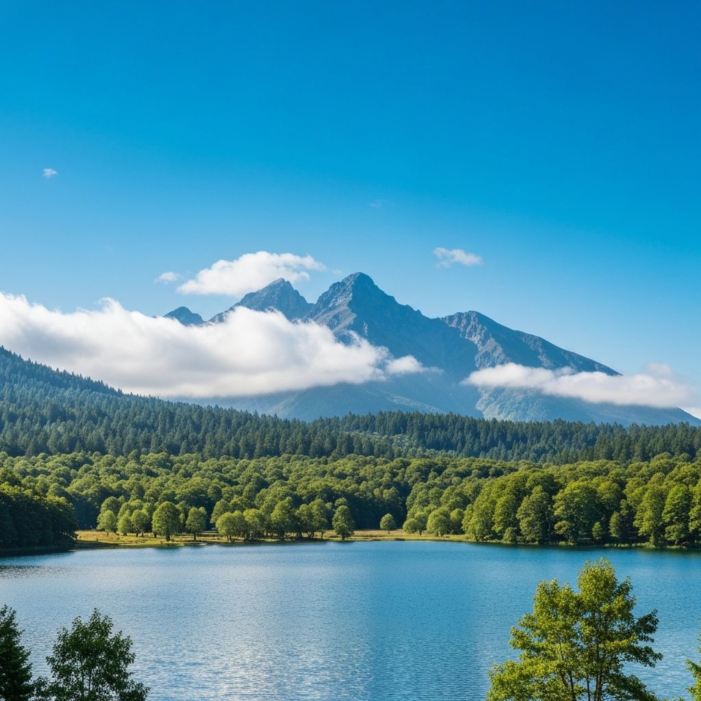 Natural wellness landscape