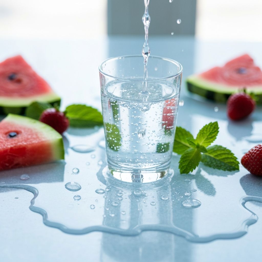 Fresh water and hydration